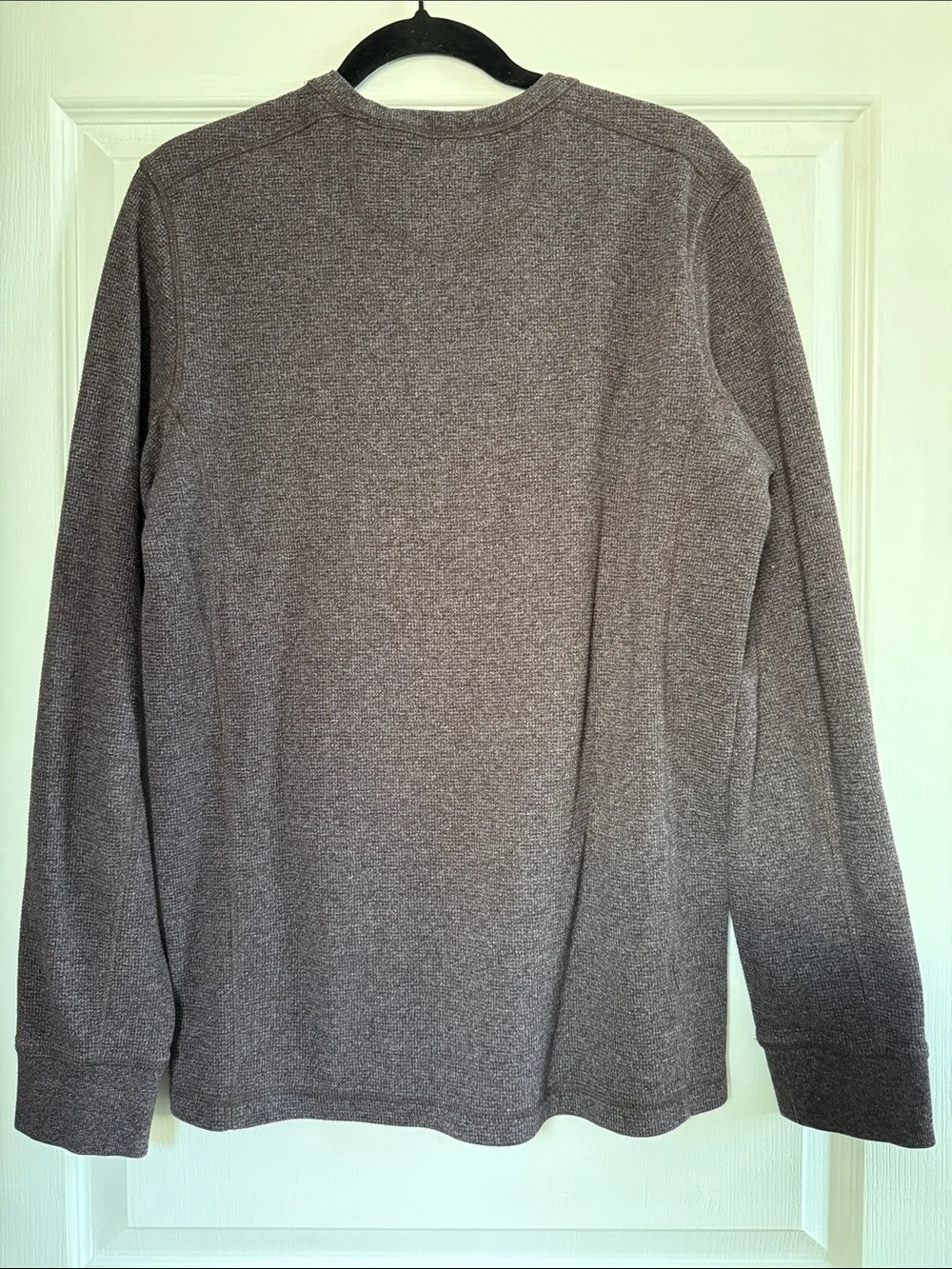 Eddie Bauer Men’s Crewneck Sweater - Heather Taupe - Picture 3 of 3
